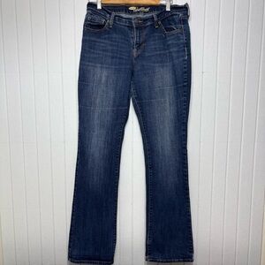 Old Navy Sweet Heart Women's Dark Blue Straight leg Jeans size 10